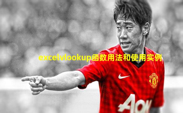 excelvlookup函数用法和使用实例