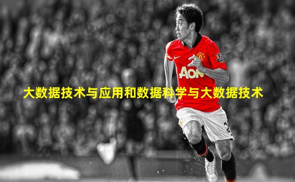 大数据技术与应用和数据科学与大数据技术