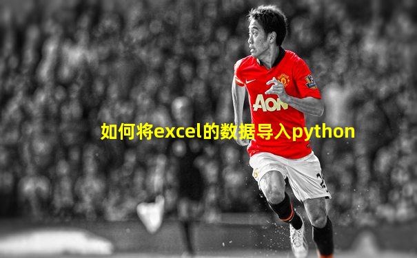如何将excel的数据导入python