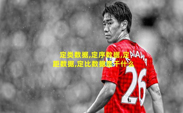 定类数据,定序数据,定距数据,定比数据是干什么
