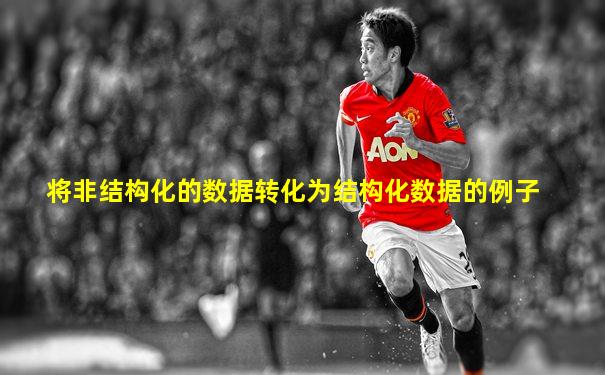 将非结构化的数据转化为结构化数据的例子