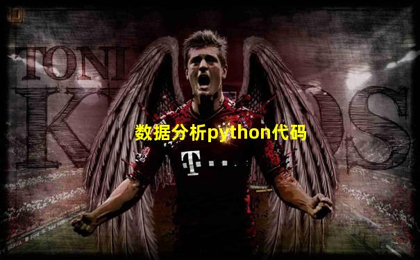 数据分析python代码