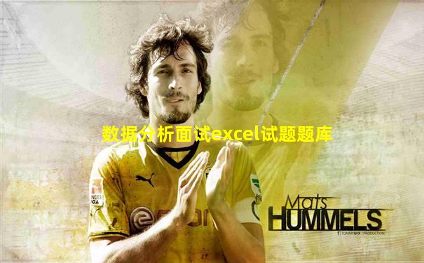 数据分析面试excel试题题库