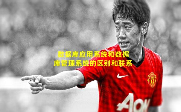 数据库应用系统和数据库管理系统的区别和联系