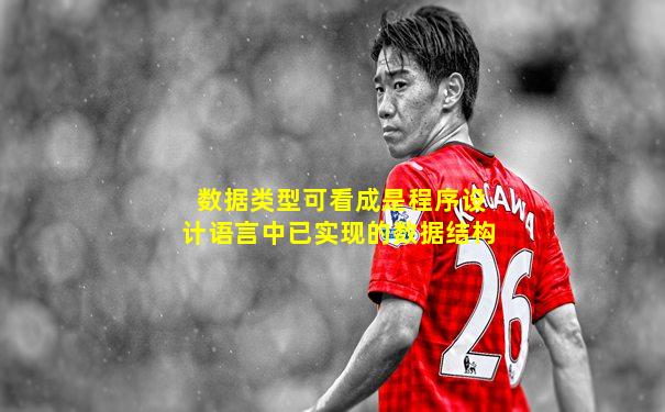 数据类型可看成是程序设计语言中已实现的数据结构