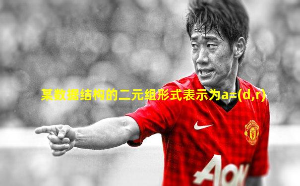 某数据结构的二元组形式表示为a=(d,r)