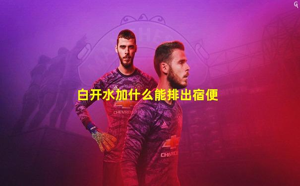白开水加什么能排出宿便