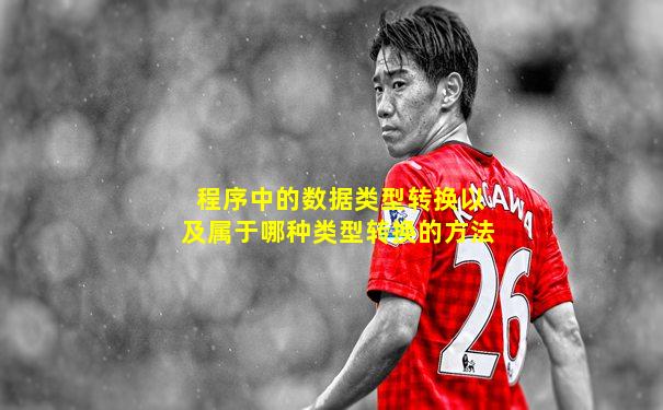 程序中的数据类型转换以及属于哪种类型转换的方法