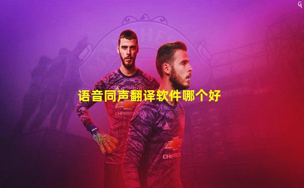 语音同声翻译软件哪个好